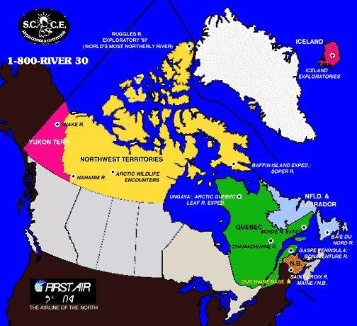 Map of Canada
