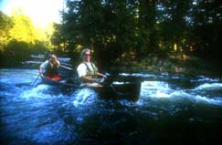 Canoers in Maine