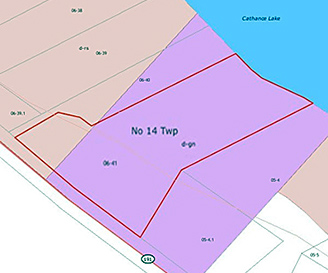 Land use map