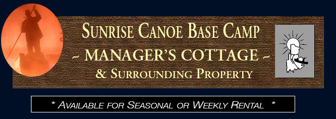 Sunrise Canoe Base Camp cottage to rent