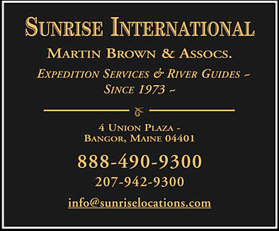 Sunrise International canoe trips